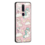 Balloon Unicorn Glass case for Oppo A54