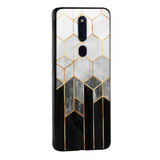 Tricolor Pattern Glass Case for Oppo Reno8 Pro 5G