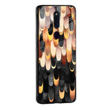 Bronze Abstract Glass Case for Oppo Reno7 5G