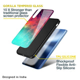 Colorful Aura Glass Case for Realme 9 5G