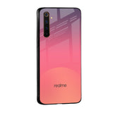 Sunset Orange Glass Case for Realme 9 5G