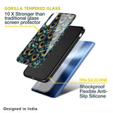 Peacock Feathers Glass case for Realme 10 Pro 5G
