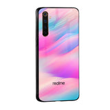 Colorful Waves Glass case for Realme C25