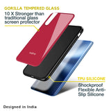 Solo Maroon Glass case for Realme 10 Pro Plus 5G