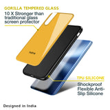 Fluorescent Yellow Glass case for Realme 10 Pro Plus 5G