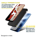 Red Skull Glass Case for Realme 9 5G