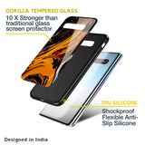 Secret Vapor Glass Case for Samsung Galaxy M31s