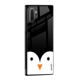 Cute Penguin Glass Case for Samsung Galaxy M32