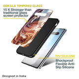 Exceptional Texture Glass Case for Samsung Galaxy F13