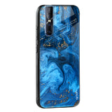 Gold Sprinkle Glass case for Vivo V23 Pro 5G