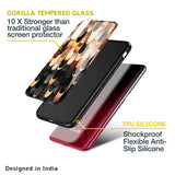 Bronze Abstract Glass Case for IQOO 9 5G