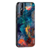 Cloudburst Glass Case for Vivo Y16