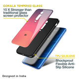 Sunset Orange Glass Case for Redmi 11 Prime 5G