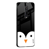 Cute Penguin Glass Case for Redmi 11 Prime