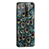 Peacock Feathers Glass case for Xiaomi Redmi Note 7