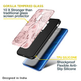 Shimmer Roses Glass case for Redmi 11 Prime 5G