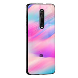 Colorful Waves Glass case for Redmi Note 9 Pro