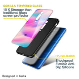 Colorful Waves Glass case for Redmi Note 9 Pro