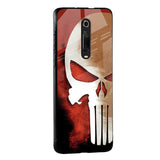 Red Skull Glass Case for Redmi A1