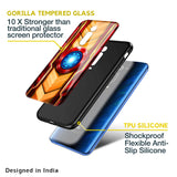 Arc Reactor Glass Case for Redmi Note 9